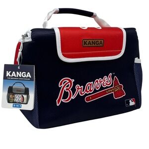 Kanga Braves MLB Brewbox 12-Can Cooler Bag Ice-Free Lunch Cooler NWT